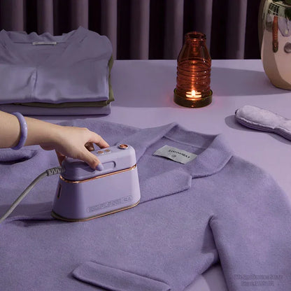 DAEWOO Portable Steam Iron Mini Electric Garment Steamer Clothes Hanging Machine For Travel Business Trip HI-029
