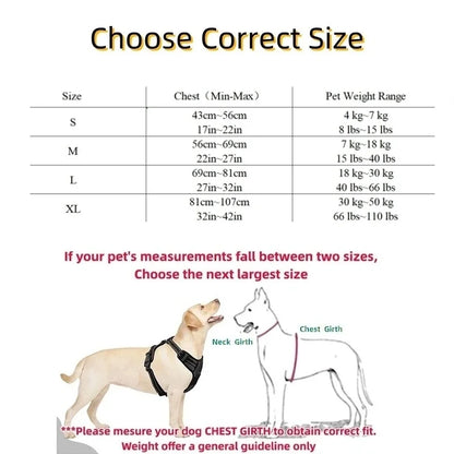 Medium Large Dog Collars Harness Big Vests Harness for Dog Pet Shop Everything for Dogs Small Dogs Harness Puppy Accessories