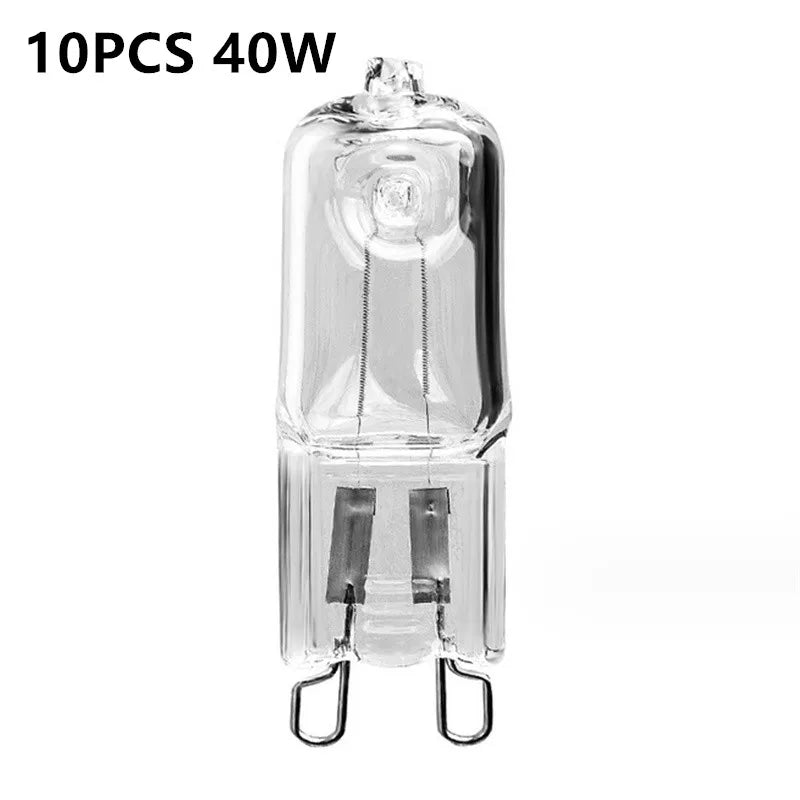 10PCS G9 220V 20W 25W 40W LED Lamp Bulbs Inserted Beads Crystal Lamp Halogen Bulb  Eco Halogen Light Bulbs Capsule Wholesale