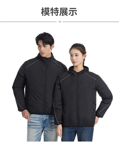 Summer Cooling Vest For Couples Breathable Fan Air Conditioner Jacket Sleeveless Heat Resistant Outdoor Workwear