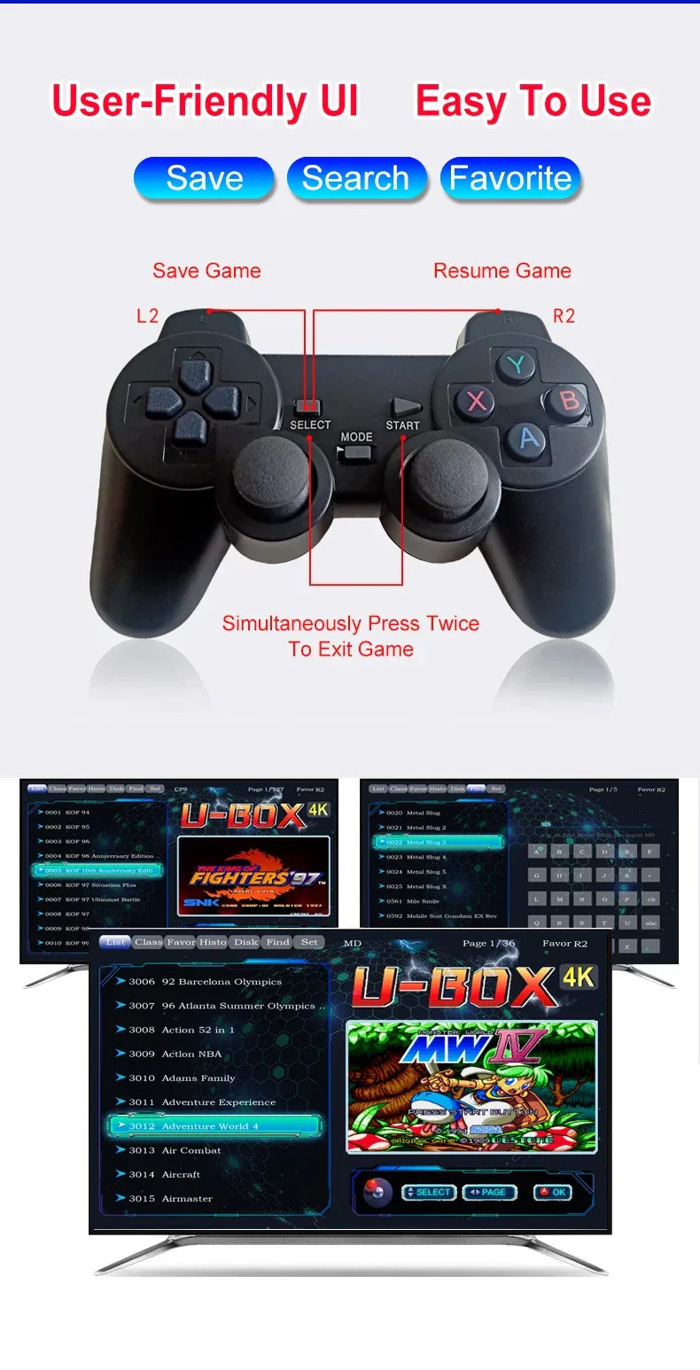 Handheld game Controls TV Stick M8II Support expand 32GB HDMI Output CPU-RK3032 DDR3 Wireless Controller Switch PS1 TV Stick