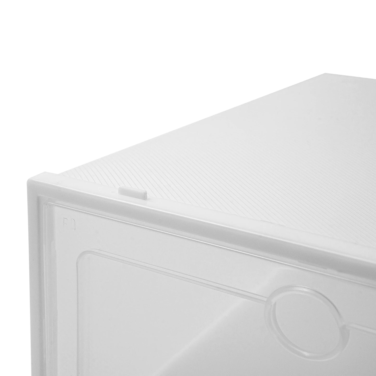 Lot de 24 boîtes à chaussures empilables, épaisses et robustes, transparentes et multifonctionnelles, pour le rangement universel de chaussures et de bottes.