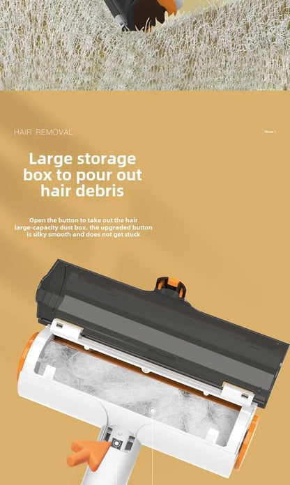 Multifunctional Pet Curler Portable Washable Hair Removal Brush Efficient Household Dog and Cat Roller Hair Stick Tool