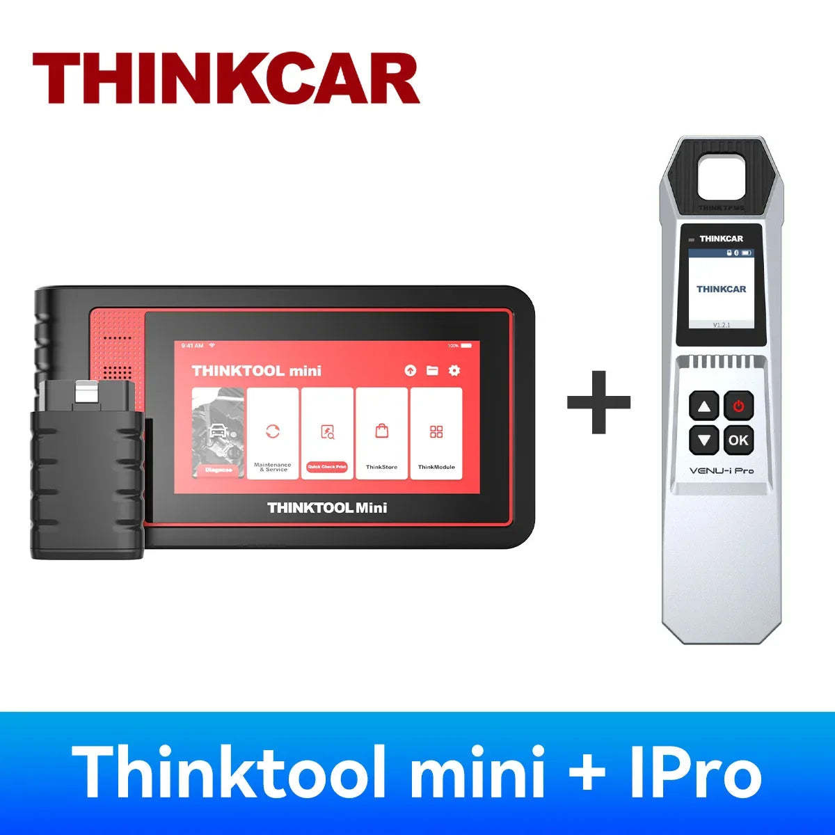 THINKCAR THINKTOOL MINI 2 CANFD Auto Car  Diagnostic Tools Obd2 Scanner Bi-directional Scan Tool 28 Resets Full System Diagnose