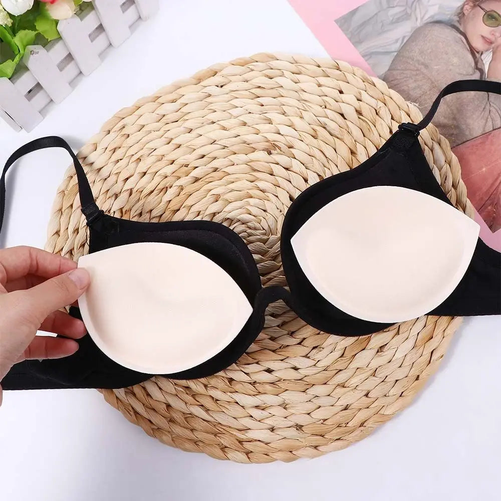 Bra Pads Lift Up Bra Summer Inserts Cups Enhancer Push Up Women Chest Cups Sponge Bra Pads Thicken Chest Pads Inserts Chest