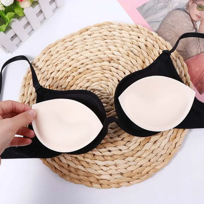 Bra Pads Lift Up Bra Summer Inserts Cups Enhancer Push Up Women Chest Cups Sponge Bra Pads Thicken Chest Pads Inserts Chest