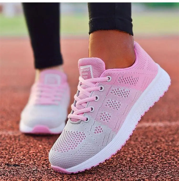 Women Sneaker Shoes Fashion Lace Up Women Sport Sneaker Plus Size Women's Sports Shoes Elegant Footwear Shoes For Ladies