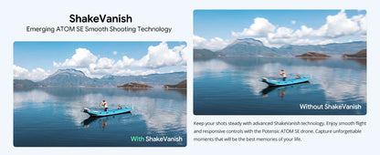 Potensic ATOM SE 4K GPS Professional Drone Camera 12MP, Under 249g, Max 4-KM, Auto Return, Circle Fly, Follow Me, WayPoint