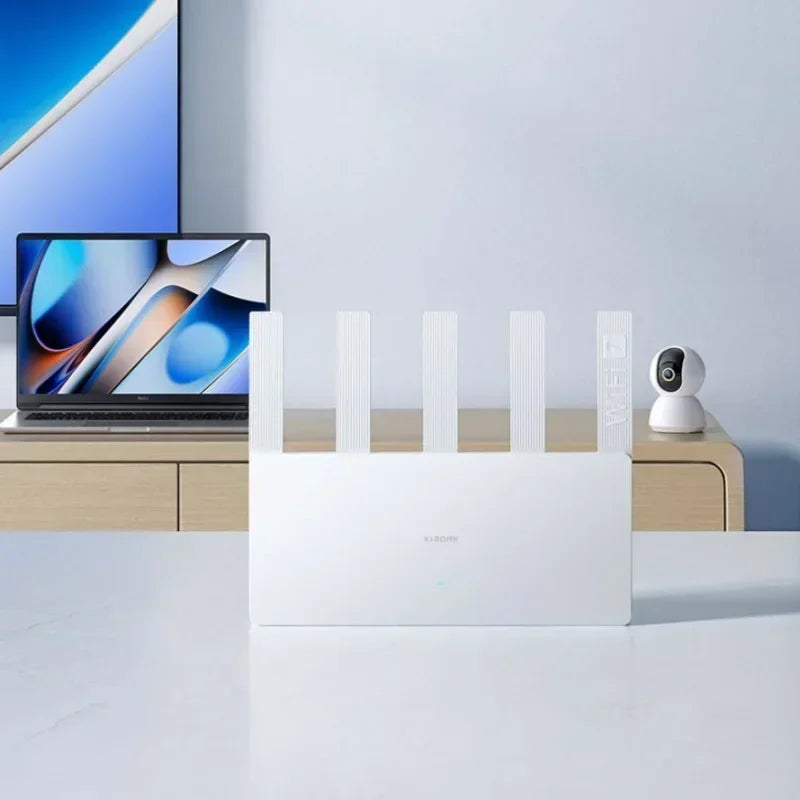 Xiaomi BE5000 Router Wi-Fi 7 Dual-Band Mesh System 2.4/5GHz with 2.5G Port IPTV Support OFDMA Signal Boost for Home or Gaming