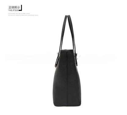 Women Large Capacity Bucket Tote Bag Shoulder Handbag Mommy Bag Work Travel Casual Purse