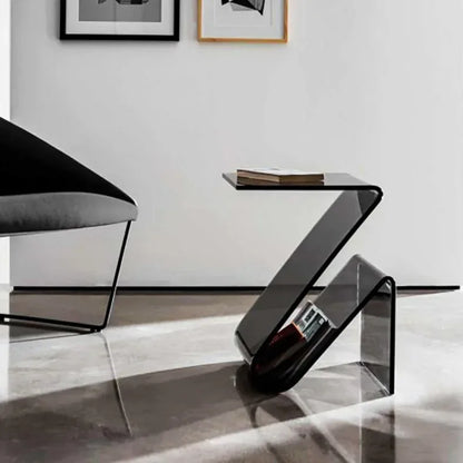 Hot Internet Celebrity Acrylic Creative Small Table Home Living Room Bedside Table Personality Simplicity Special Shape Small Co