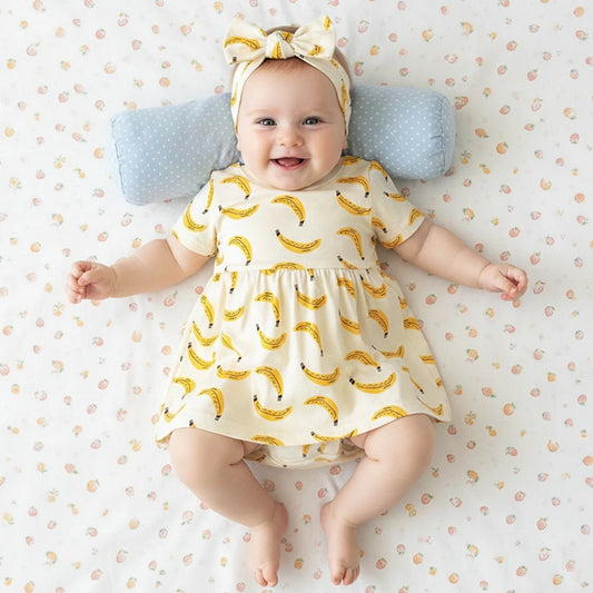 Summer Soft Cute Baby Girls Dress Cotton Princess Kids Dress Clothes