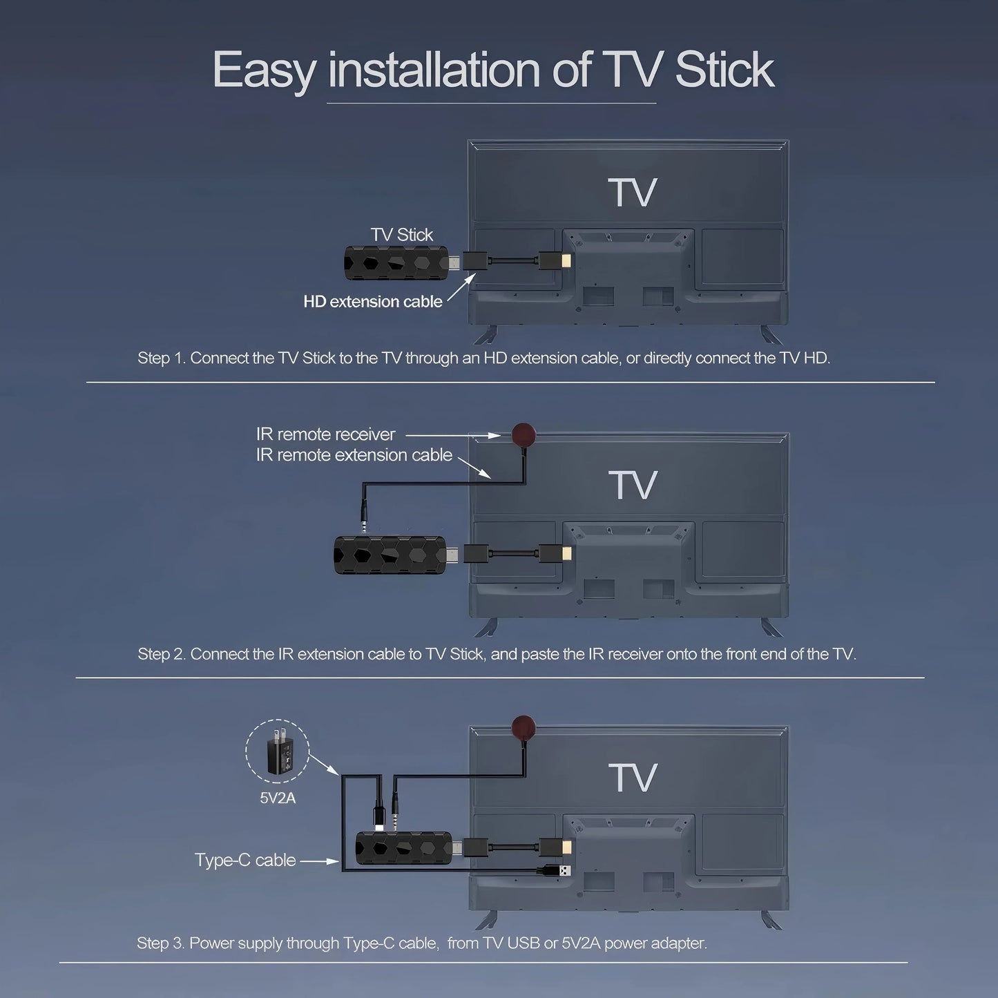 2026 New R3+ TV Stick Dual UI Interface Dual Wifi 2.4G/5.8G 4K Ultra HD 8GB 128GB RK3518 Quad Core Home Theater Media Player