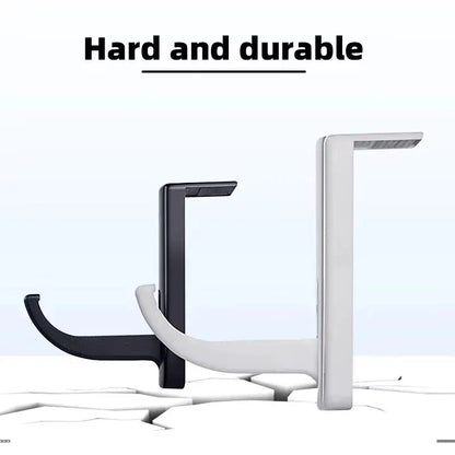 Headset Stand Durable Headphone Hanger PC Desktop Stand Table Cell Phone Holder Monitor Earphone Mounted Hook for All Headphones