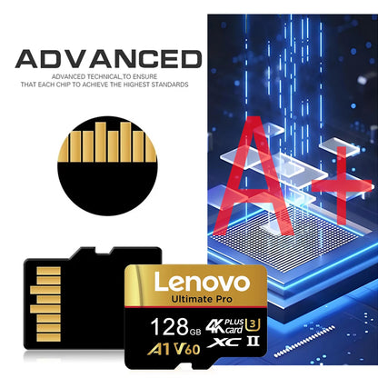 Lenovo High Endurance Memory Card Micro TF SD SD Cards TF Cards 256GB 1TB 32GB HD A1 Device for Tablet / Camera / Smartphone