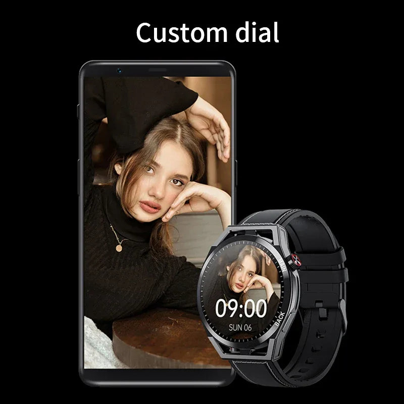 LIGE NFC 2026 New Ultra Military Smart Watch Men 1.32" IPS IP67 Waterproof ECG Smartwatch   For iOS Android Sports Smart Watches