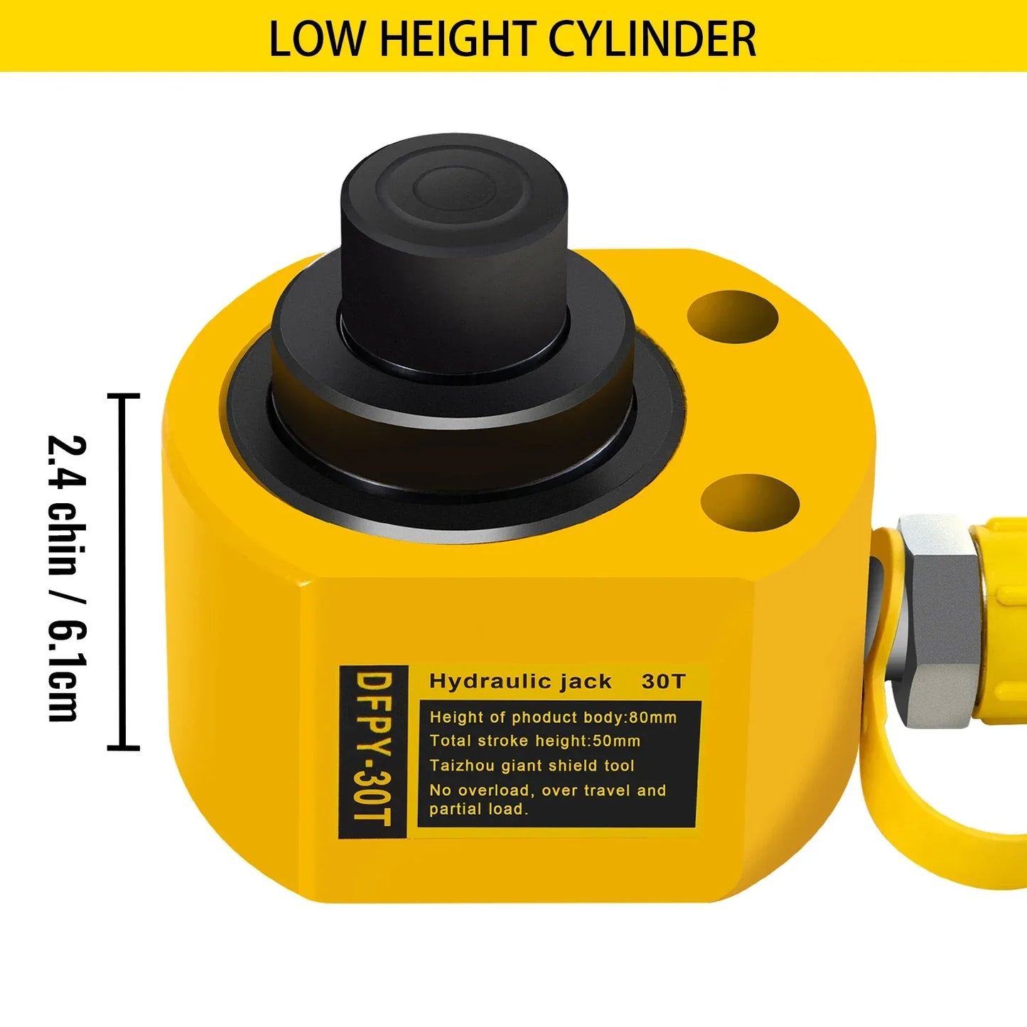 Multi stage Low Height Hydraulic Cylinder Jack Ram Portable Hydraulic Lifting Jack Split Hydraulic Booster for Machinery Bridge