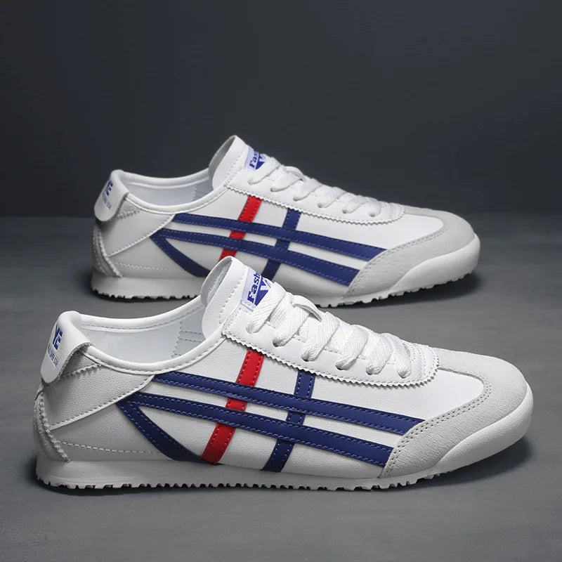 Кроссовки Мужские Men's Shoes Fashion Outdoor Casual Footwear Light Walking Flats Men's Sneakers Lace Up Flats Zapatillas Hombre