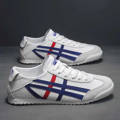 Кроссовки Мужские Men's Shoes Fashion Outdoor Casual Footwear Light Walking Flats Men's Sneakers Lace Up Flats Zapatillas Hombre