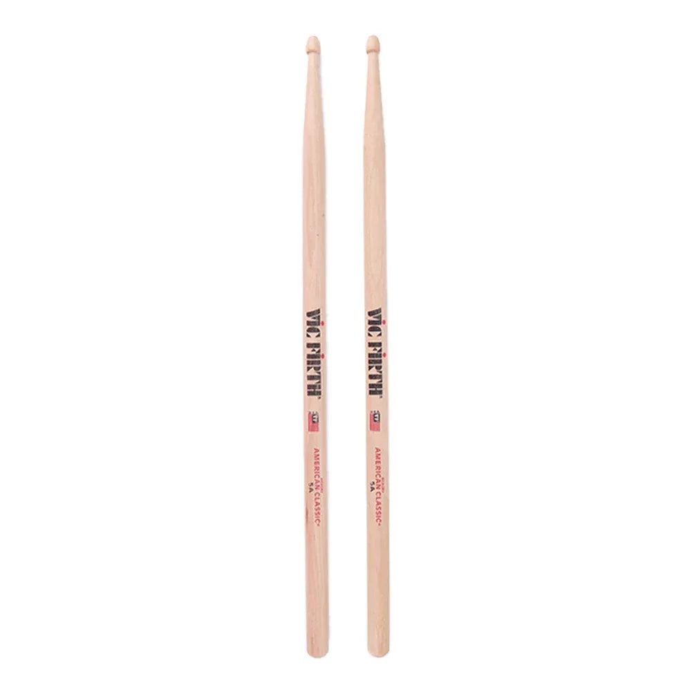 2-10PCS Drumsticks 5A/7A Drum Sticks Consistent Weight and Pitch Mallets American Hickory Drumstick for Acoustic/Electronic Drum