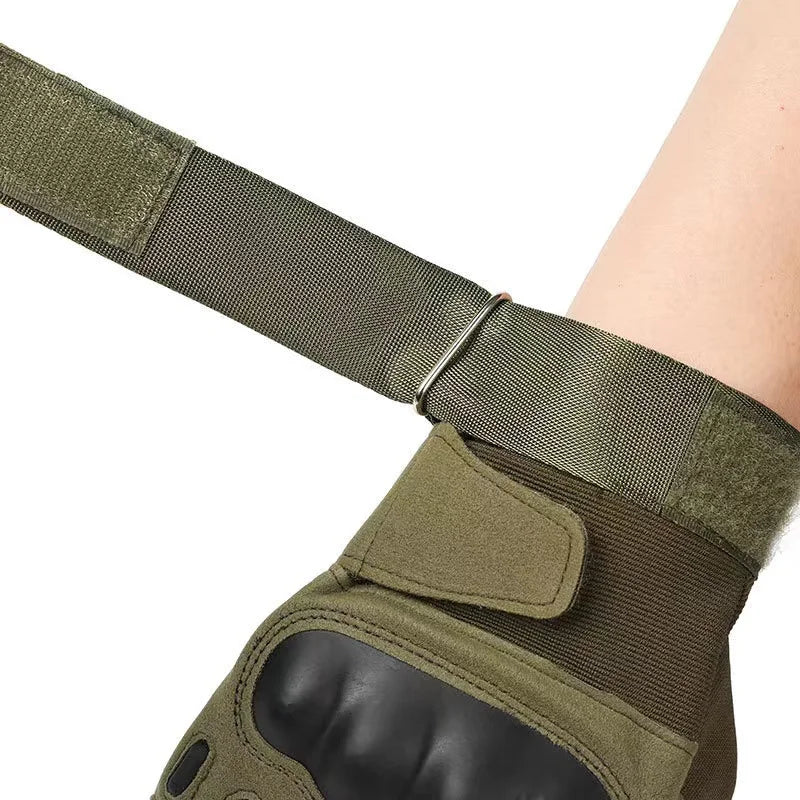 Outdoor Sports Motorcycle Full Fingure Fan Gloves Outdoor Tactical Gloves Cycling Gloves Sport Training Non-slip Fitness Gloves