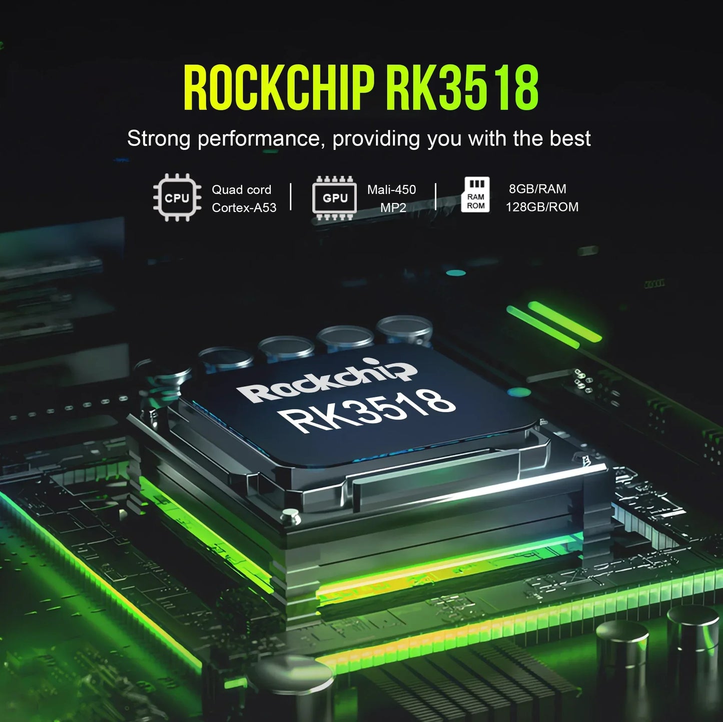 2026 New R3+ TV Stick Dual UI Interface Dual Wifi 2.4G/5.8G 4K Ultra HD 8GB 128GB RK3518 Quad Core Home Theater Media Player