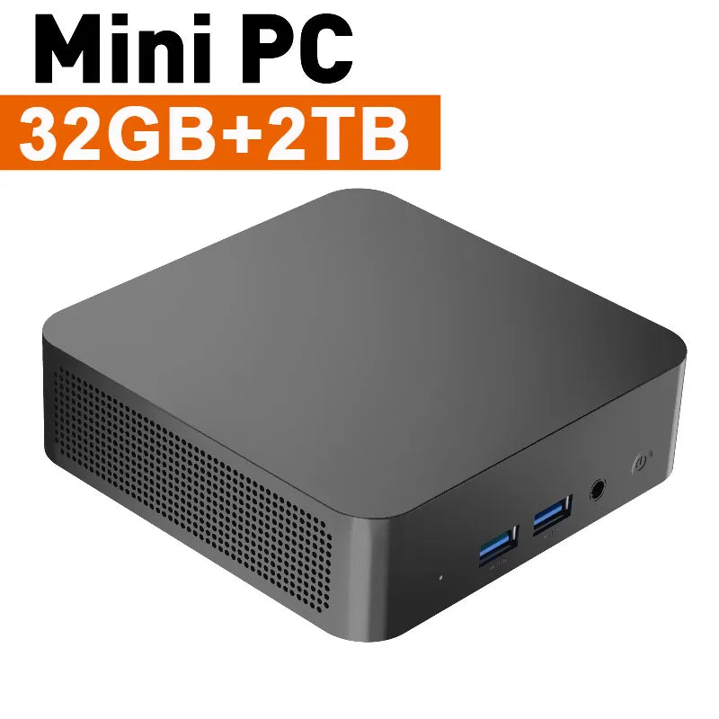 TOP MiniPC Windows 11 Intel Core i9 10980HK IntelN150 Pocket Computer 16GB 32GB RAM 1TB 2TB SSD minipc 1000M Ethernet Desktop PC