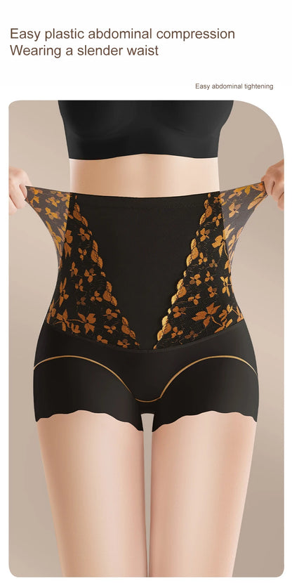 Women's Shapewear Panties Slim Fit High Waist Hip Lifting Postpartum Abdominal Shapewear Exquisite Close Intimates Briefs