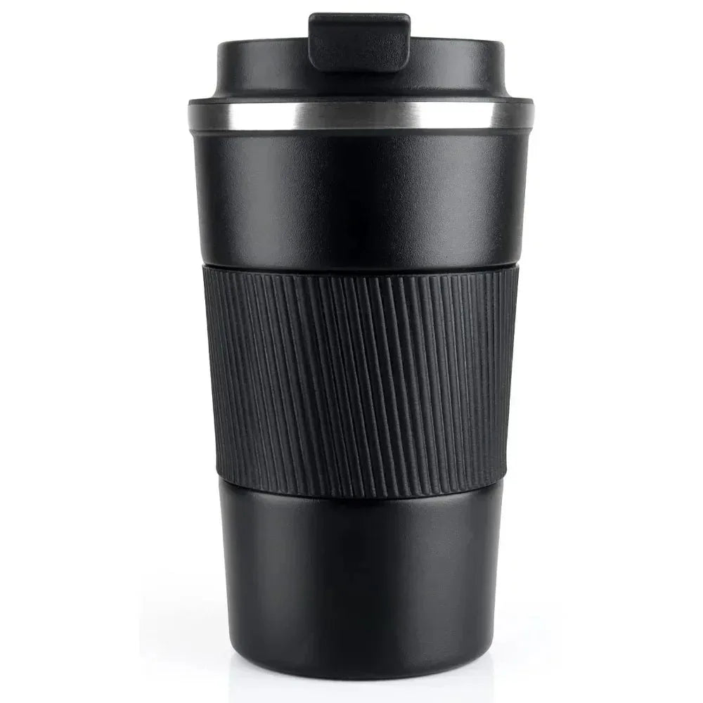 Gobelet isotherme intelligent en acier inoxydable avec affichage de la température, format voyage 380 ml ou 510 ml.