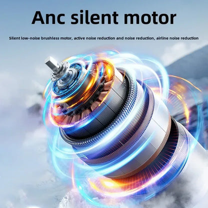 Xiaomi 5200mah Handheld Fan Electric Hand Fans Ice Compress High-speed Cooling USB Rechargeable Portable LED Digital Display