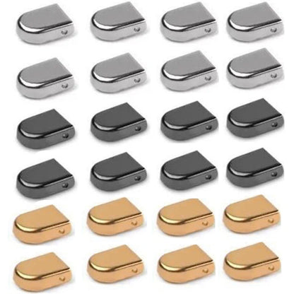 8Pcs Elastic Laces Sneakers Diamond Locks Shoelaces Without Ties Kids Adult No Tie Shoe Laces Rubber Bands Shoelace Locks Buckle