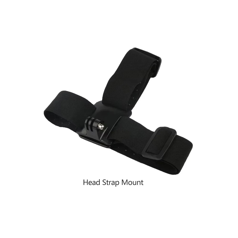 Action Camera Accessories Kit Head Strap Chest Strap Mount Adjustable Holder for GoPro Phone DJI Osmo SJCAM AKASO insta360