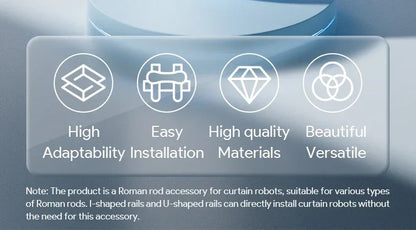 Tuya Zigbee/Bluetooth Track Curtain Robot Tuya Smart Rail Curtain Robot Smart Curtain Pusher Robot Support Siri Alexa Voice