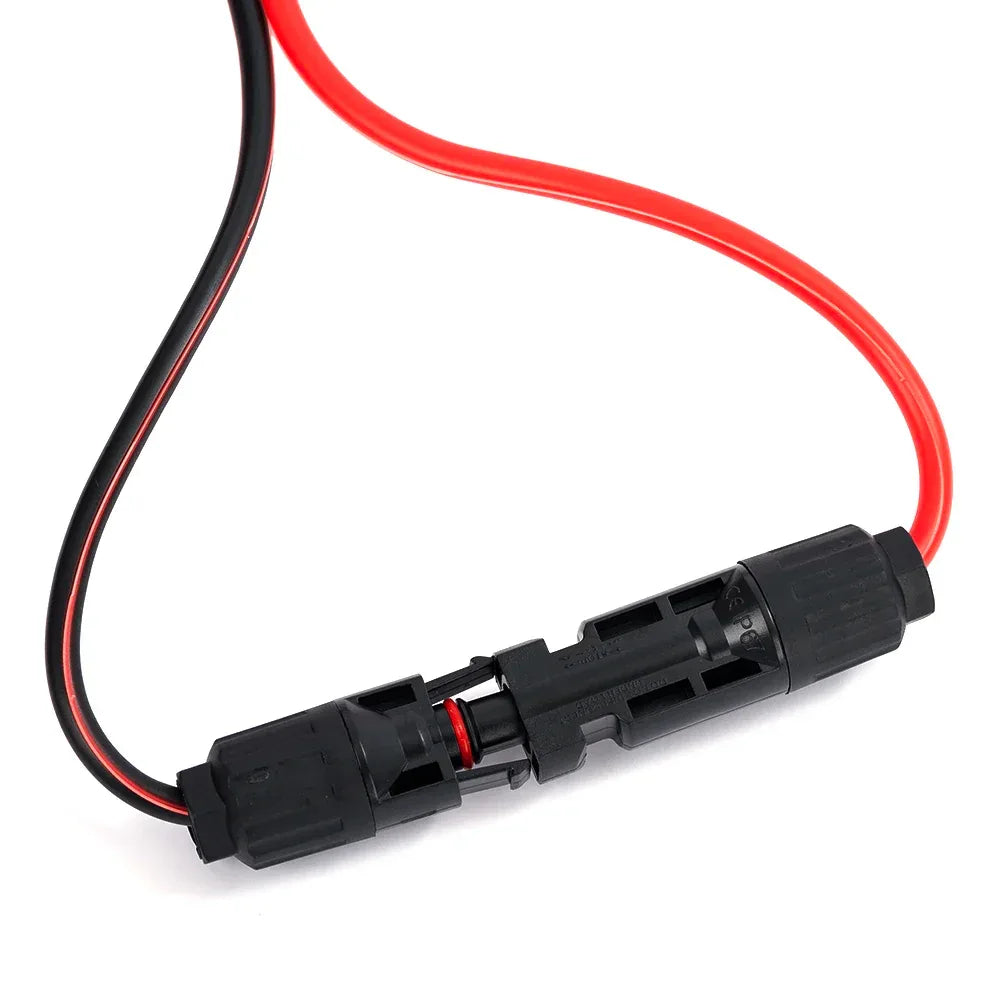 XT60 Solar Cable 12AWG PV Extension Wire with XT60 Connector for Solar Panel Power System Drone ﻿
