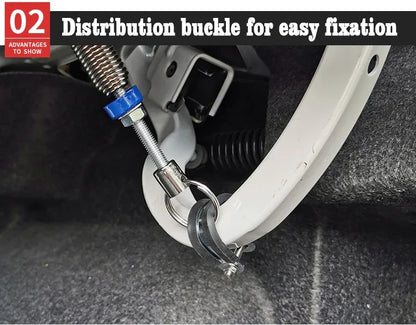 For Mazda 3 6 gj Axela Atenza Xingchi Car Trunk Spring Automatic Opening Lift Adjustable Metal Spring Device Accessories