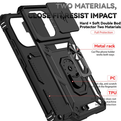 Armor Funda for Xiaomi 15T Pro 5G Case Car Magnetic Holder Ring Phone Case for Xiaomi 15 T Mi15tpro Xiaomi15T Lens Protect Cover