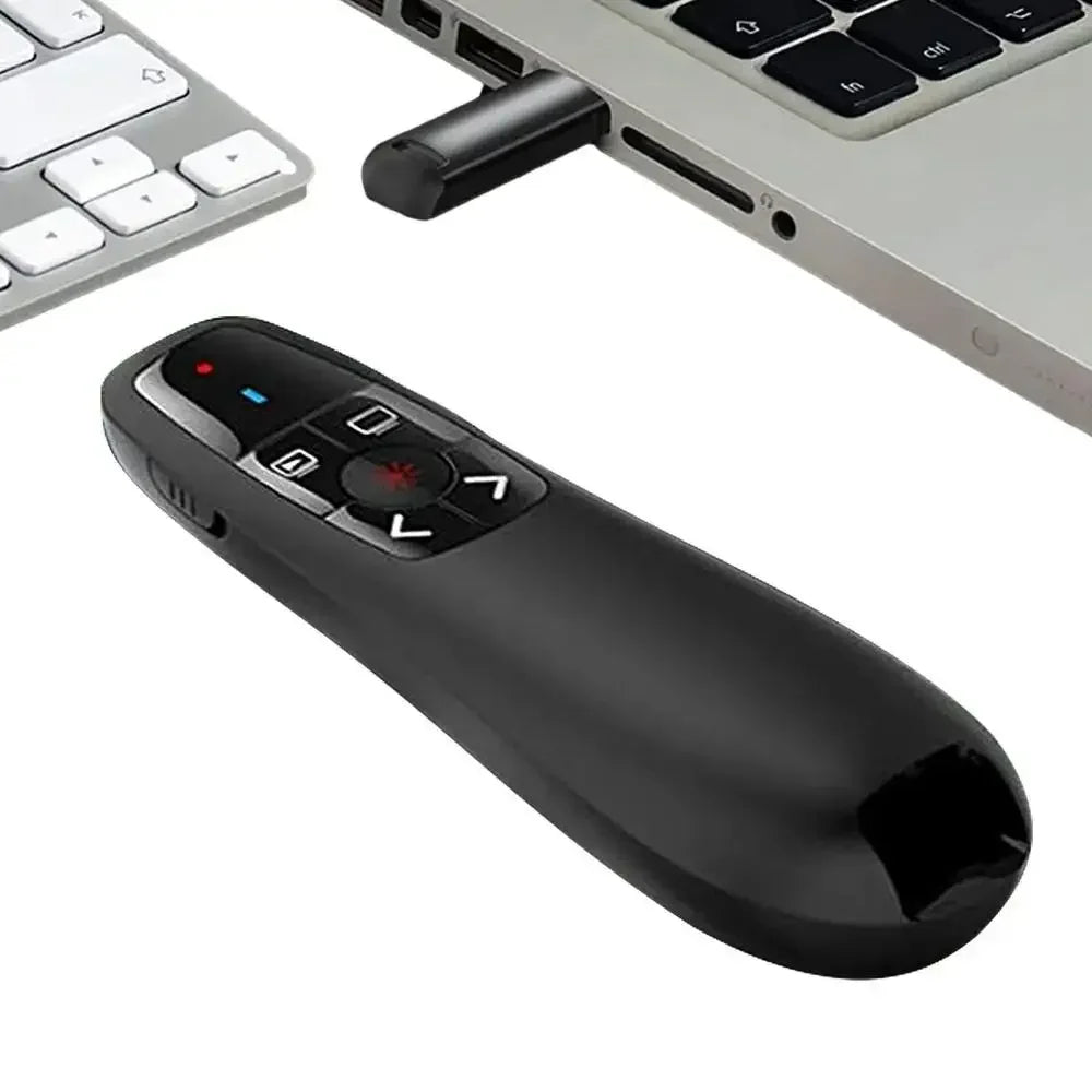 2024 NEW 2.4GHz Wireless Power Point Pen Presentation Clicker USB Remote Control Flip Presenter Pointer PPT Slide Advancer Pens