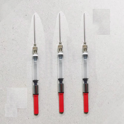 1/ 3 Pcs Fountain Pen Ink Syringe Filler Needle Tip Spring Converter Office Supplies Office School Stationery