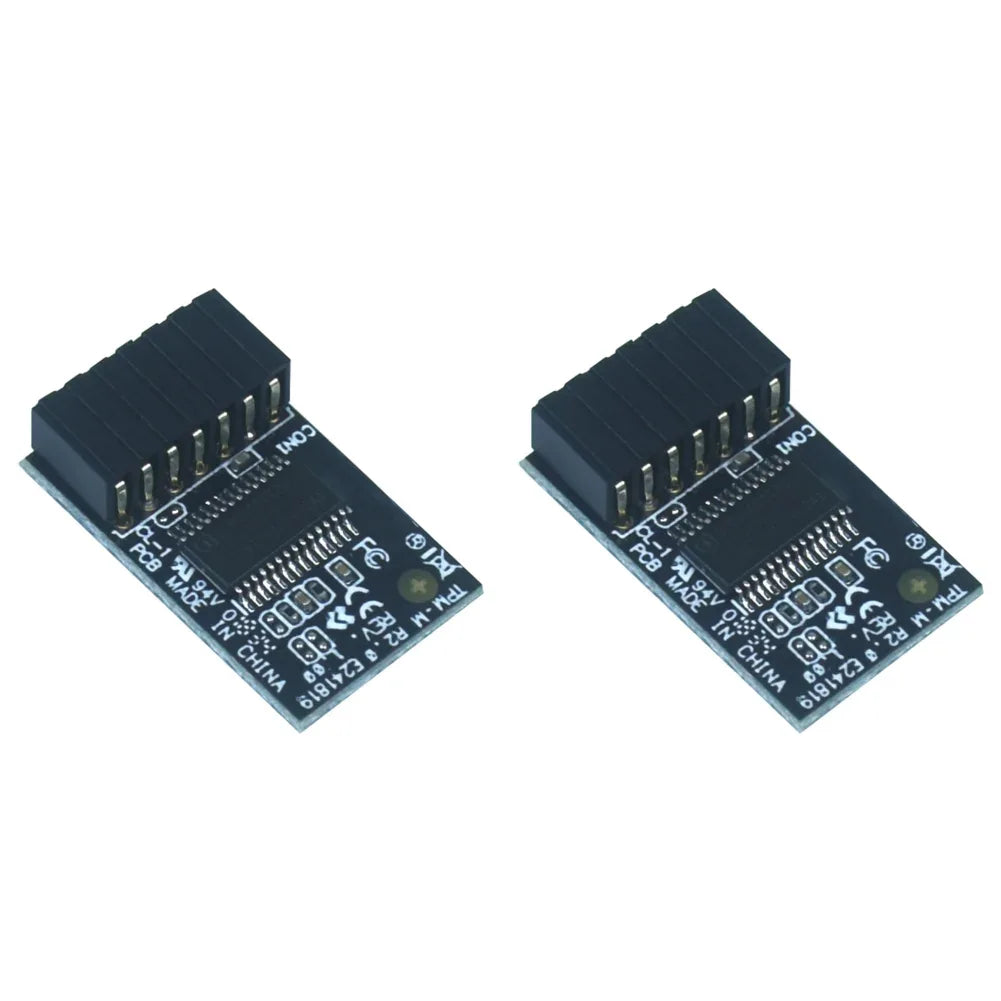 For Asus TPM-M R2.0 TPM Module LPC 14-1 Pin TPM-M R2.0 Hardware Security Chip Trusted Platform Module for Asus Motherboards