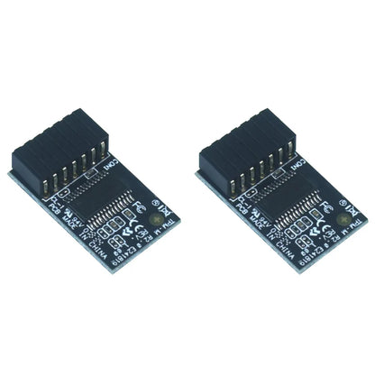 For Asus TPM-M R2.0 TPM Module LPC 14-1 Pin TPM-M R2.0 Hardware Security Chip Trusted Platform Module for Asus Motherboards