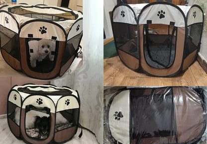 S/M/L Cat Delivery Room Detachable Summer Pet Tent Outdoor Dog Bed Folding Dog Fance Cat Nest Dog Enclosure Cage for Cats Dogs