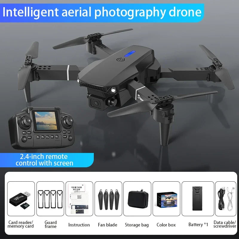 E88PRO Drone 8K 5G Professional HD Dual Camera Aerial Photography Remote Control Aircraft Quadcopter Toys 15000M 2025