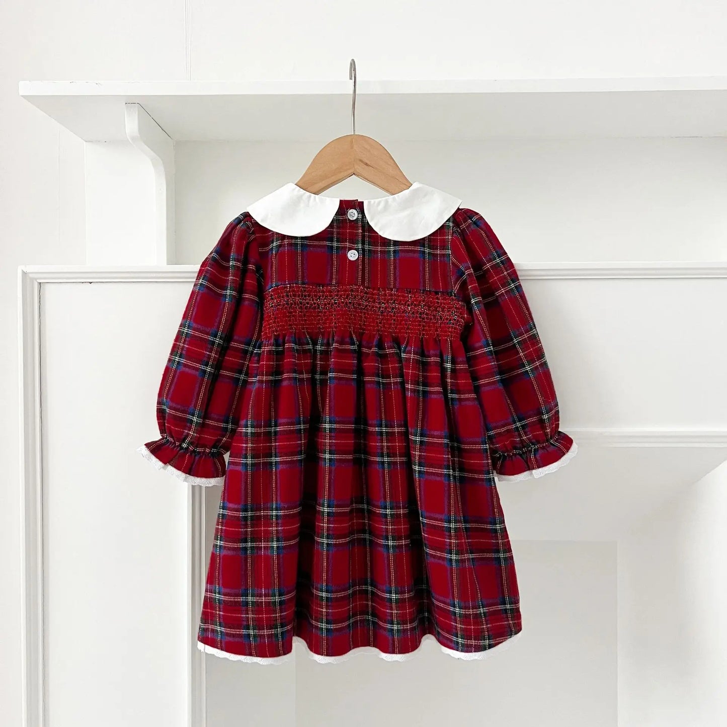 New Year's Party Clothes ﻿Christmas Toddler Kids Baby Girls Clothes Sister Matching Xmas Bodysuit Dress Outfits Red Plaids Sets