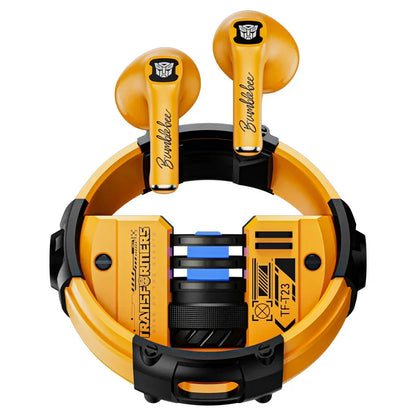 100% Original TRANSFORMERS TF-T23 TWS Bluetooth 5.4 Gaming Earphones Headphones Music Dual Mode Earbuds Choice High Quality