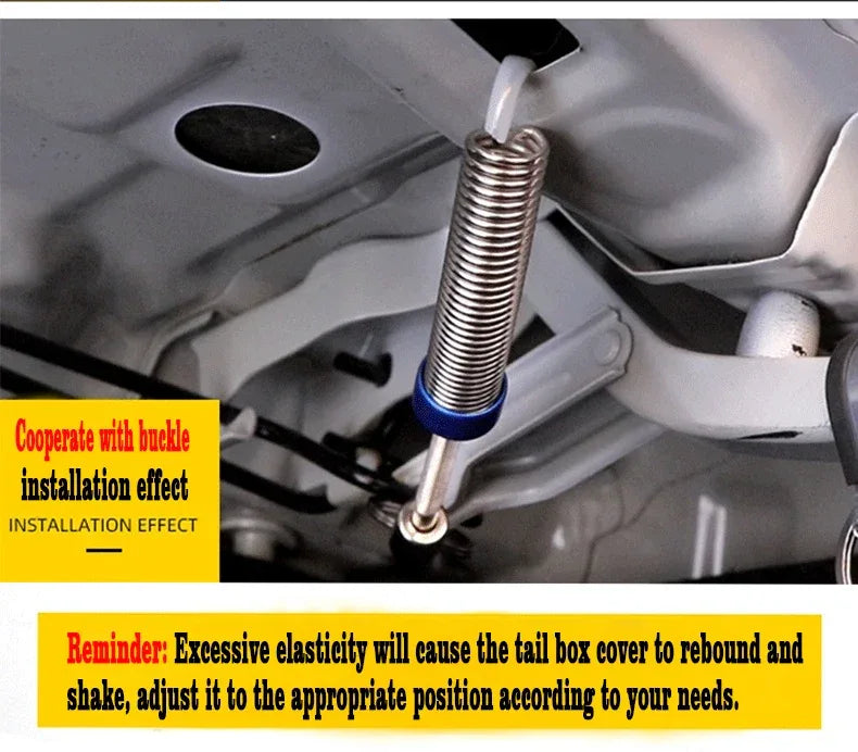 For Mazda 3 6 gj Axela Atenza Xingchi Car Trunk Spring Automatic Opening Lift Adjustable Metal Spring Device Accessories