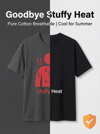 Men's T Shirt Sports T Shirt Short Sleeve T Shirt My Neighbor Totoro Grey Cat White Teeth Red Paper Planes Blue Wave Print
