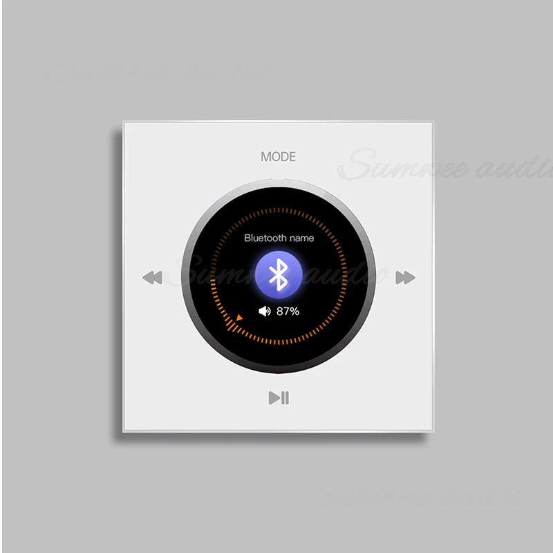 86 New item hifi professional smart wall mount stereo Background Music System speaker sets bluetooth mini in wall amplifier