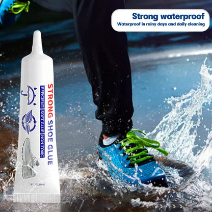 Waterproof Shoes Glue Super Strong Adhesive Clear Repair Sole for Sneakers Transparent Sealant Home Shoe-Repairing Adhesive