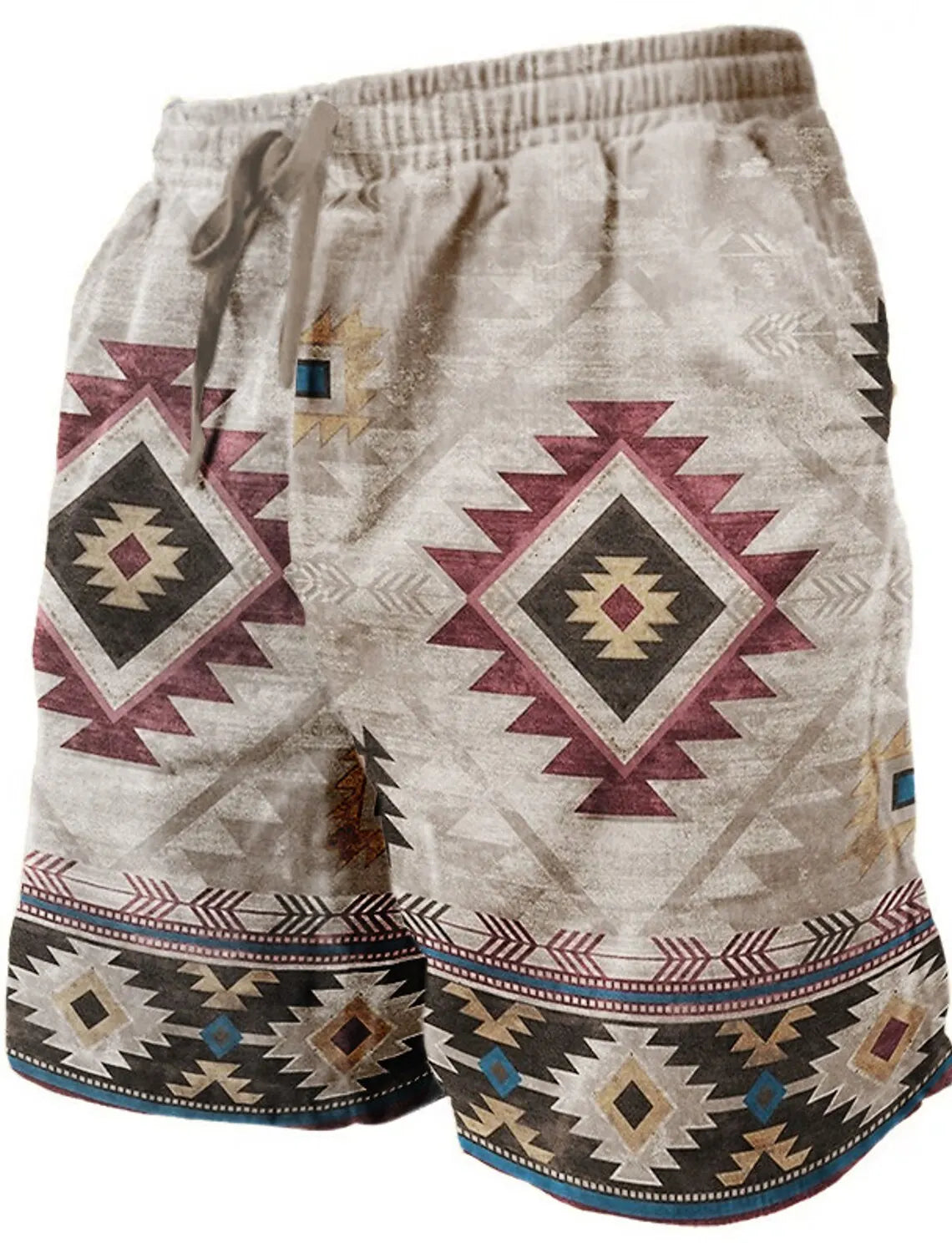 Men's Beach Pants Compass 3D Printed Shorts Men's Summer Breathable Shorts Fitness Street Shorts Men's Ropa Hombre