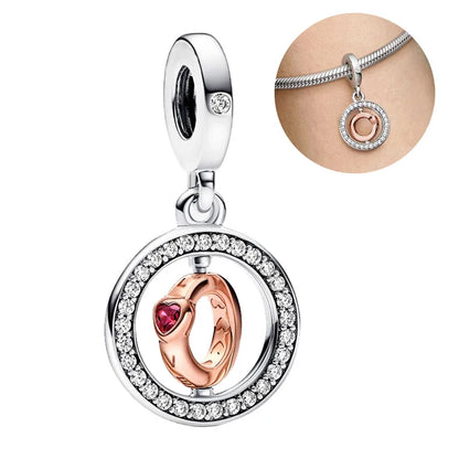 The New 925 Sterling Silver Charm Mother's Day Queen Crown Gift Box Fits Women Jewelry With Original Bracelet Accessories